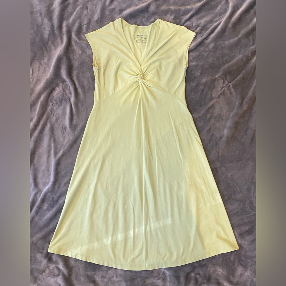 Patagonia dress in light green- nylon/spandex